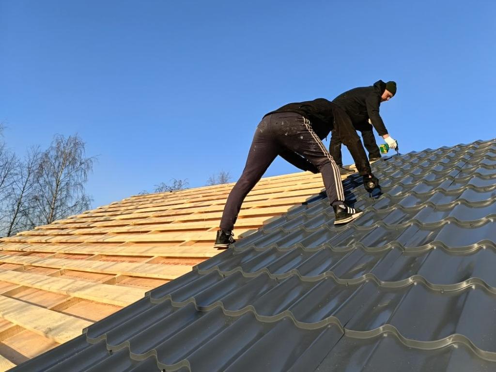 Монтаж кровли